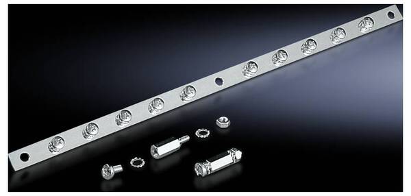 Rittal SZ 2413.550 Sammelschiene 16 Anschlüsse Stahl 550 mm 1 St.