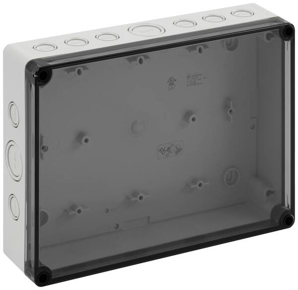 Spelsberg TK PS 2518-6f-tm Installations-Gehäuse 254 x 180 x 63 Polycarbonat, Polystyrol (EPS) Lichtgrau (RAL 7035) 1 S