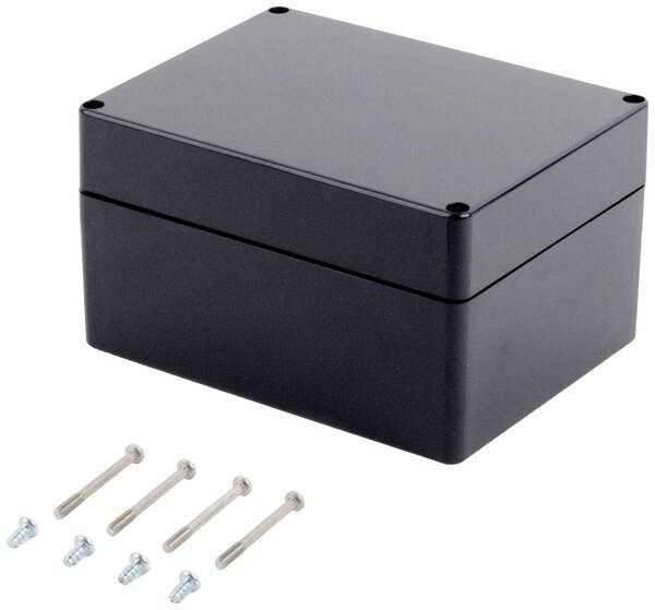 TRU COMPONENTS KST 238 03238000.H Industrie-Gehäuse 160 x 120 x 90 ABS Schiefer-Grau 1 St.
