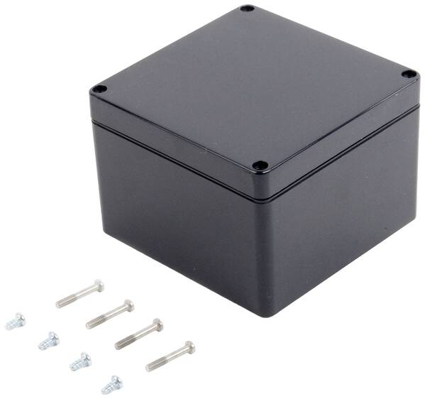 TRU COMPONENTS KST 227 03227000.H Industrie-Gehäuse 122 x 120 x 85 ABS Schiefer-Grau 1 St.