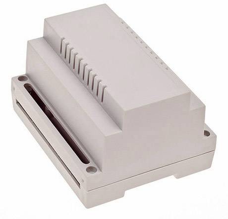 TRU COMPONENTS TC-7910724 Hutschienen-Gehäuse 107 x 89 x 66 ABS-V0 Grau 1 St.