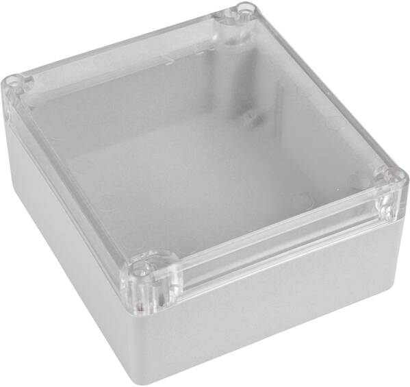 TRU COMPONENTS TC-7910744 Universal-Gehäuse 125 x 115 x 58 ABS-PC Grau 1 St.