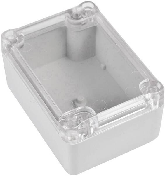 TRU COMPONENTS TC-7910812 Universal-Gehäuse 88 x 64 x 42 ABS-PC Lichtgrau 1 St.