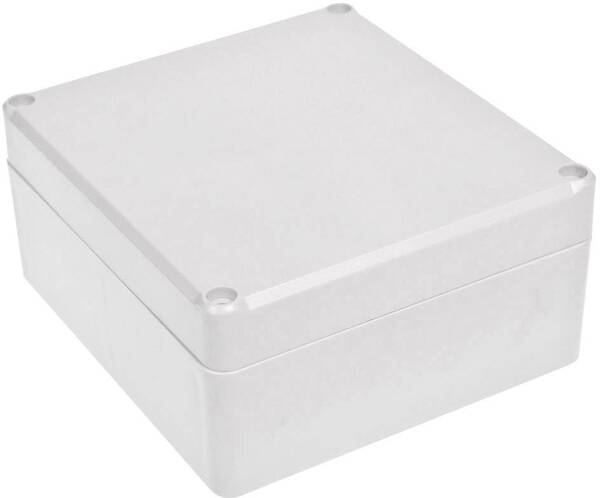 TRU COMPONENTS TC-7910852 Universal-Gehäuse 125 x 115 x 58 ABS Grau 1 St.