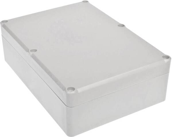TRU COMPONENTS TC-7910900 Universal-Gehäuse 177 x 125 x 56 ABS Grau 1 St.