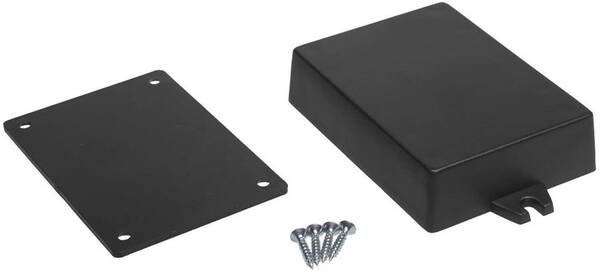 TRU COMPONENTS TC-7910916 Flansch-Gehäuse 90 x 65 x 22 ABS Schwarz 1 St.