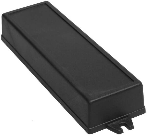 TRU COMPONENTS TC-7910944 Flansch-Gehäuse 155 x 49 x 27 ABS Schwarz 1 St.