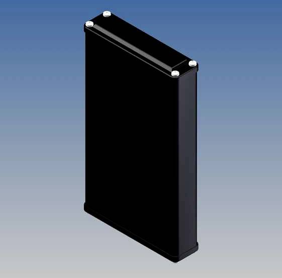 TEKO MTK6110.9 Universal-Gehäuse 113 x 66 x 18 Schwarz 1 St.