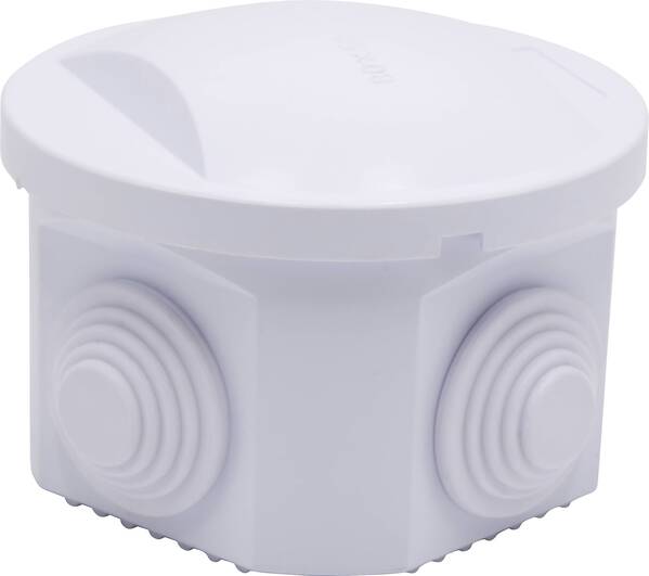 TRU COMPONENTS TC-RA 80x50 TC-10239032 Installations-Gehäuse ABS Kunststoff Weiß 1 St.