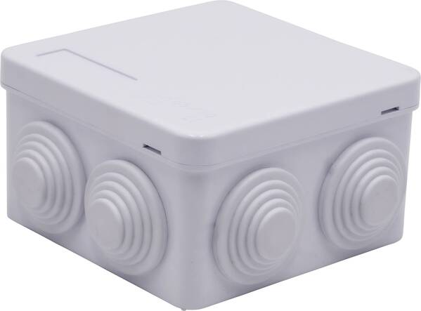 TRU COMPONENTS TC-RA 85x85x50 TC-10239036 Installations-Gehäuse ABS Kunststoff Weiß 1 St.