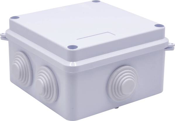 TRU COMPONENTS TC-RA 100x100x70 TC-10239040 Installations-Gehäuse ABS Kunststoff Weiß 1 St.