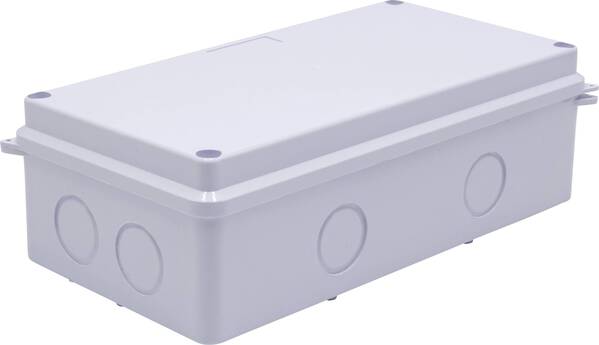 TRU COMPONENTS TC-RB 200x100x70 TC-10239104 Installations-Gehäuse ABS Kunststoff Weiß 1 St.