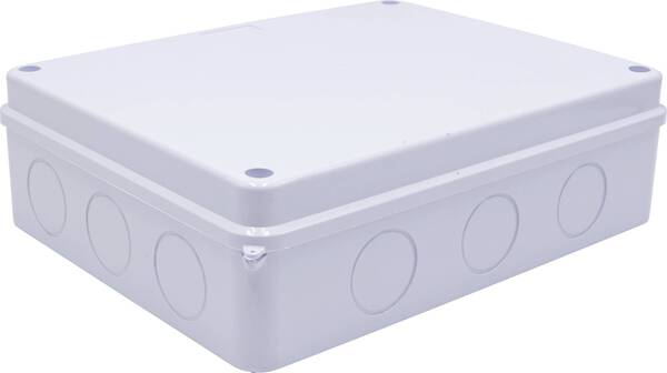 TRU COMPONENTS TC-RB 255x200x80 TC-10256552 Installations-Gehäuse ABS Kunststoff Weiß 1 St.