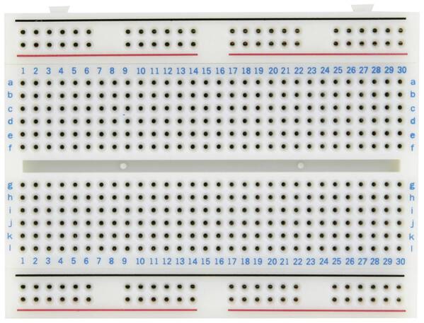 Velleman Steckplatine (L x B x H) 81 x 9 x 62 mm 1 St.