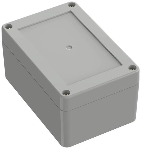 TRU COMPONENTS TC-10860588 Universal-Gehäuse 120 x 80 x 60.20 Polycarbonat Lichtgrau 1 St.