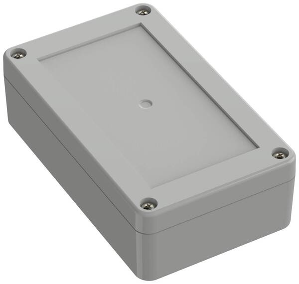 TRU COMPONENTS TC-10860696 Universal-Gehäuse 125 x 75 x 37.20 Polycarbonat Lichtgrau 1 St.