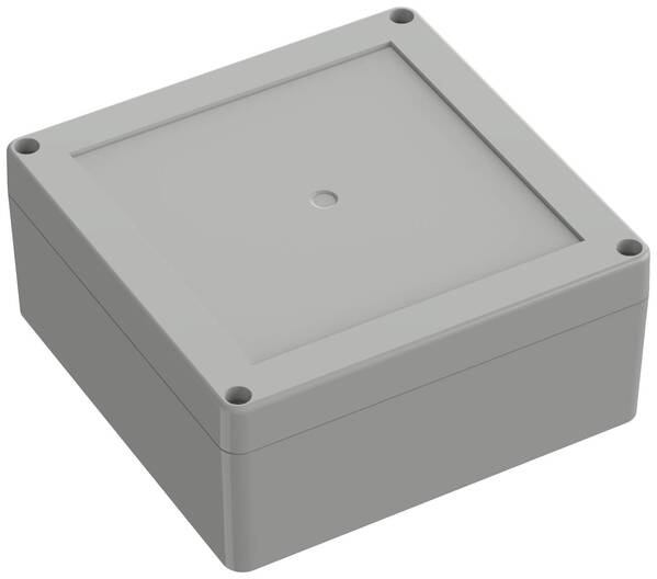TRU COMPONENTS TC-10860716 Universal-Gehäuse 134.70 x 134.70 x 60.10 ABS Lichtgrau 1 St.