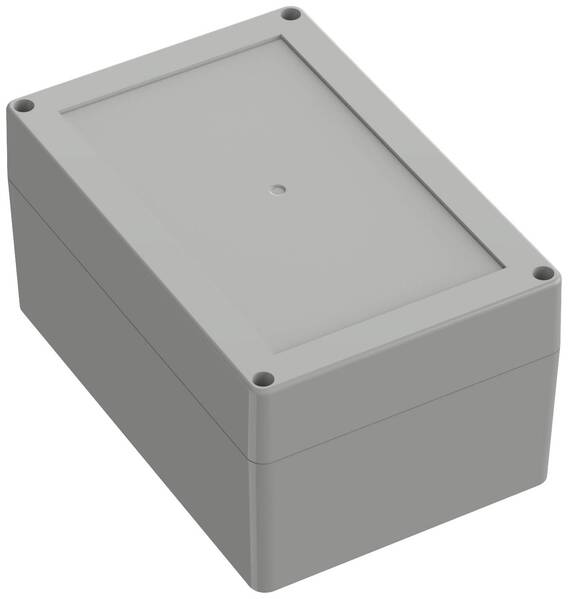 TRU COMPONENTS TC-10860920 Universal-Gehäuse 180 x 120 x 90.30 Polycarbonat Lichtgrau 1 St.