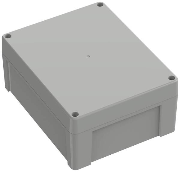 TRU COMPONENTS TC-10861032 Universal-Gehäuse 240 x 191.30 x 105.60 ABS Lichtgrau 1 St.