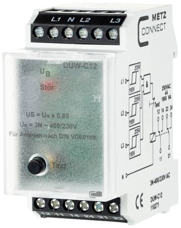 Überwachungsrelais 230 V/AC (max) 2 Wechsler Metz Connect 110271 1 St.