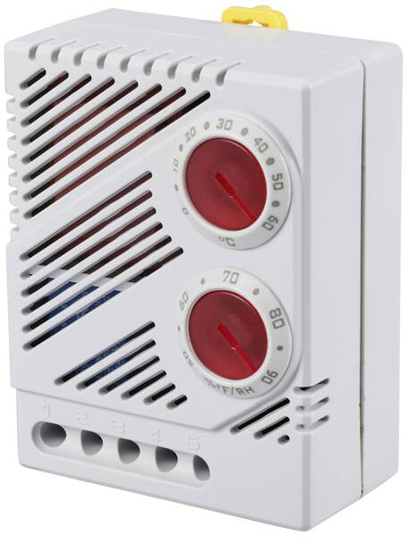 TRU COMPONENTS Schaltschrank-Hygrostat-Thermostat-Kombination TC-NTL 78-M01 (L x B x H) 77.5 x 60 x 37.5 mm 1 St.