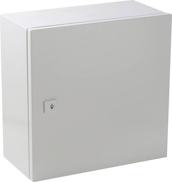 TRU COMPONENTS TC-S404020 Schaltschrank 400 x 400 x 200 Stahlblech Lichtgrau 1 St.