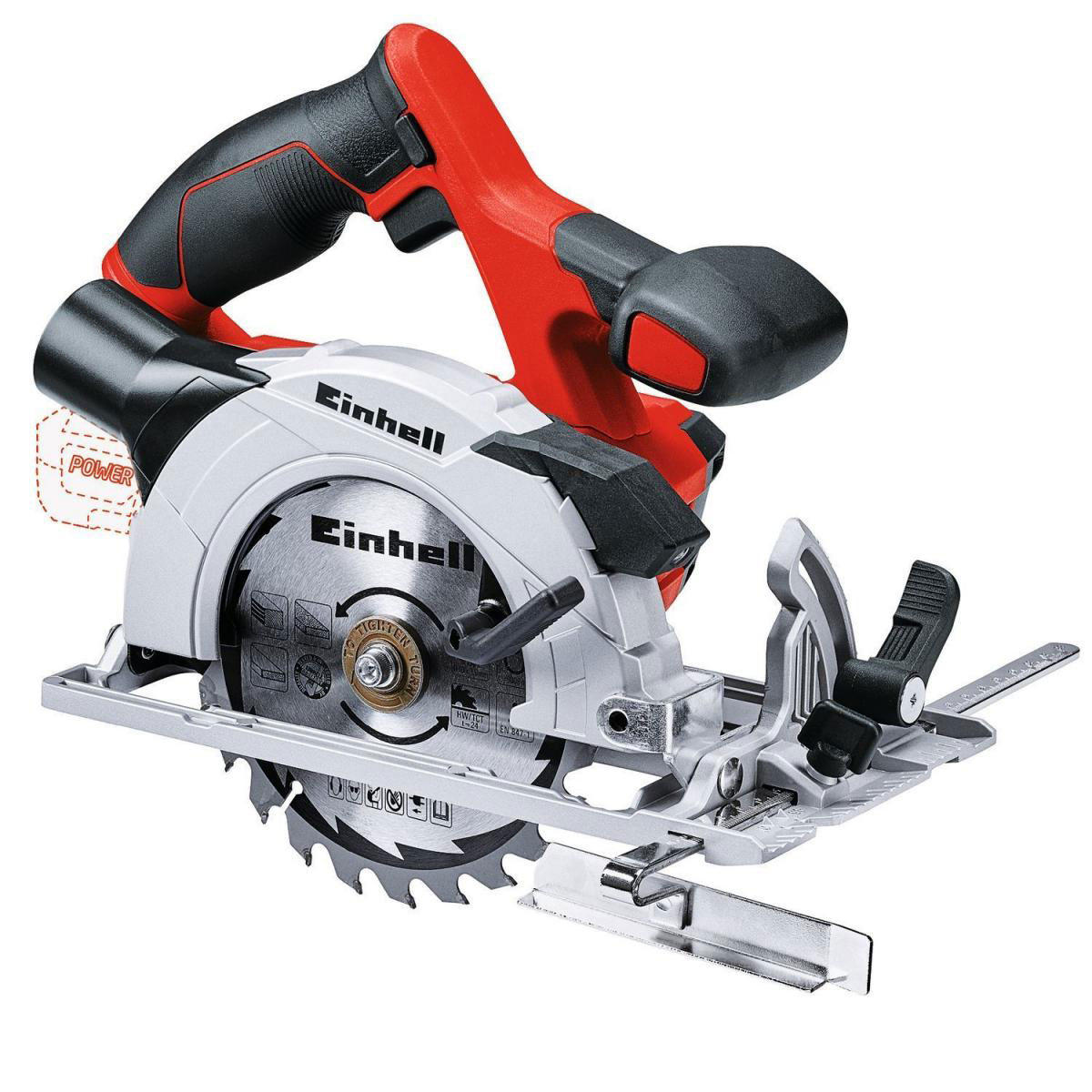 Einhell Akku-Handkreissäge-Set TE-CS kein Akku | kein | 107346