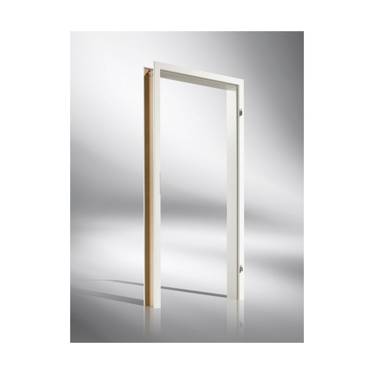 Borne Komplett-Zarge 198,5 x 61 x 14 cm CPL weiß links | links | 61 | 14 | 110254