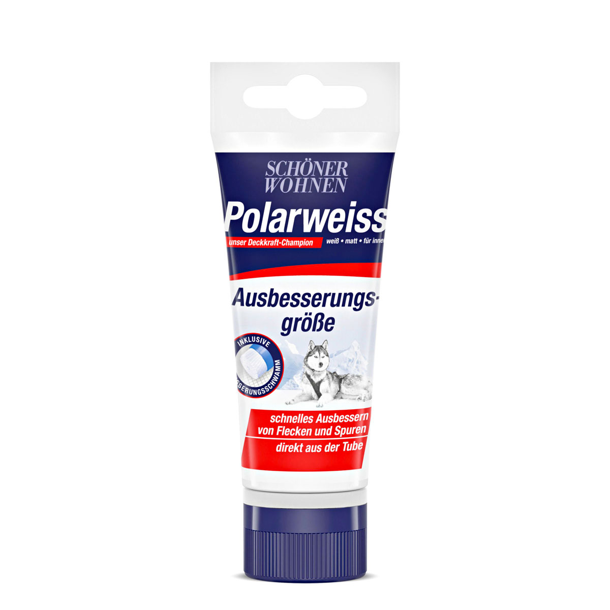 Schöner Wohnen Farbe Polarweiß Tube 50 ml weiß | 112346