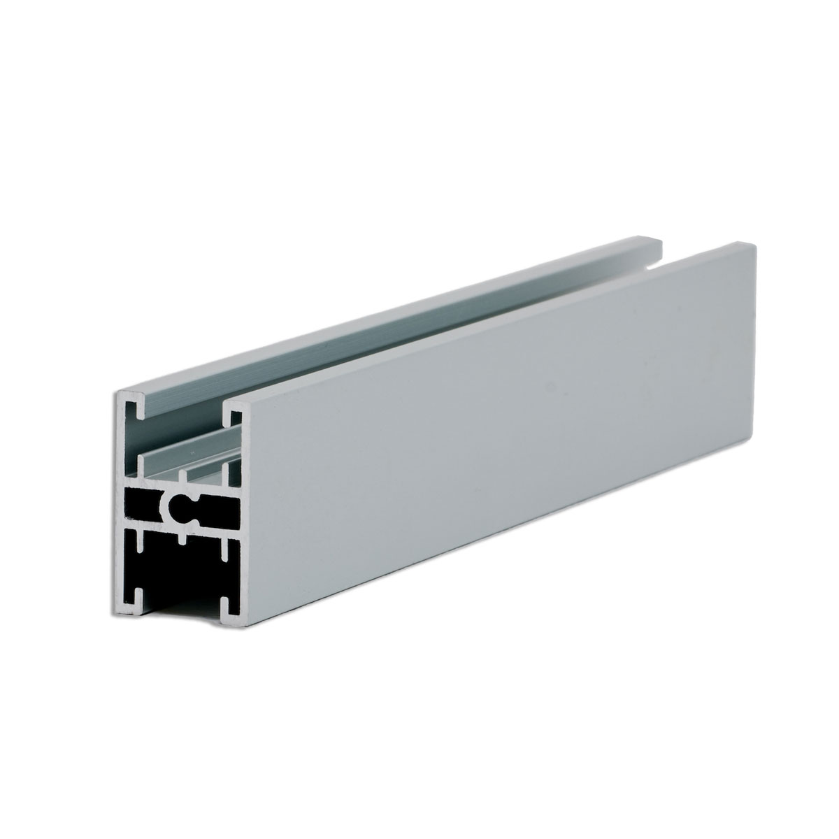 Hibitaro  Füllungsteilendes Querprofil aus Aluminium 2er Set für 8/10 mm Füllungen 1300 mm Länge | Aluminium | 112811