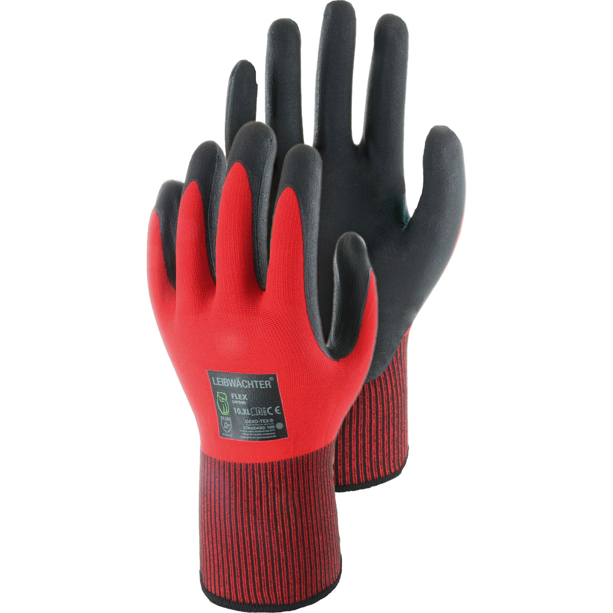 Triuso Handschuh Flex mit Nitril-Beschichtung Größe 10 | Gr.10 | 112860