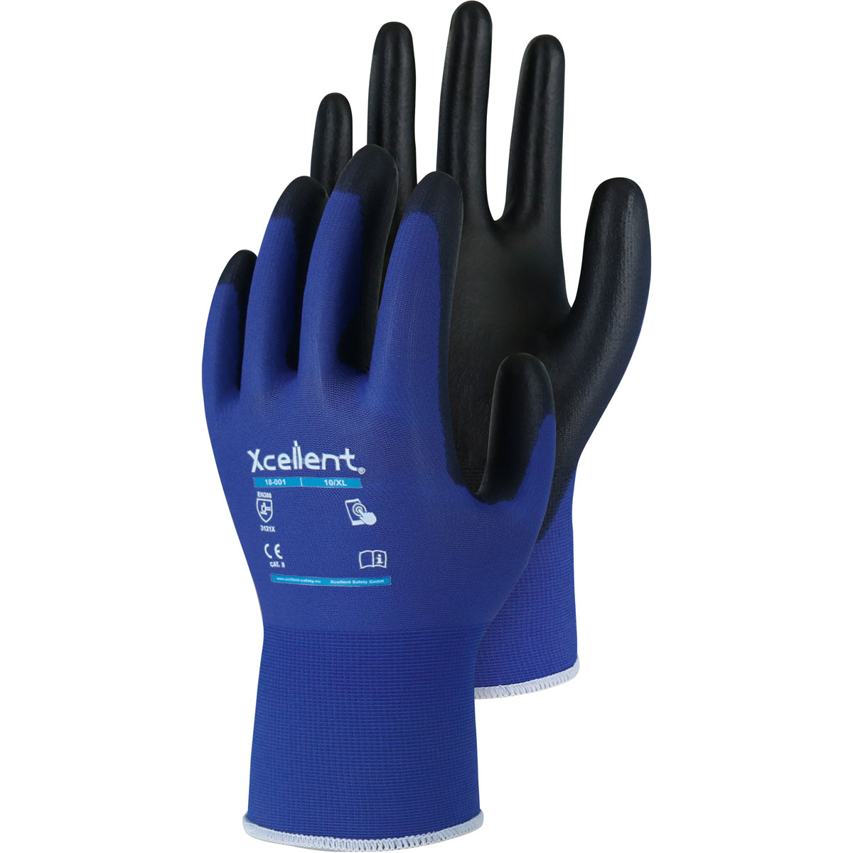 Triuso Handschuh XC-Line mit PU-Beschichtung Größe 9 | Gr.9 | 114225