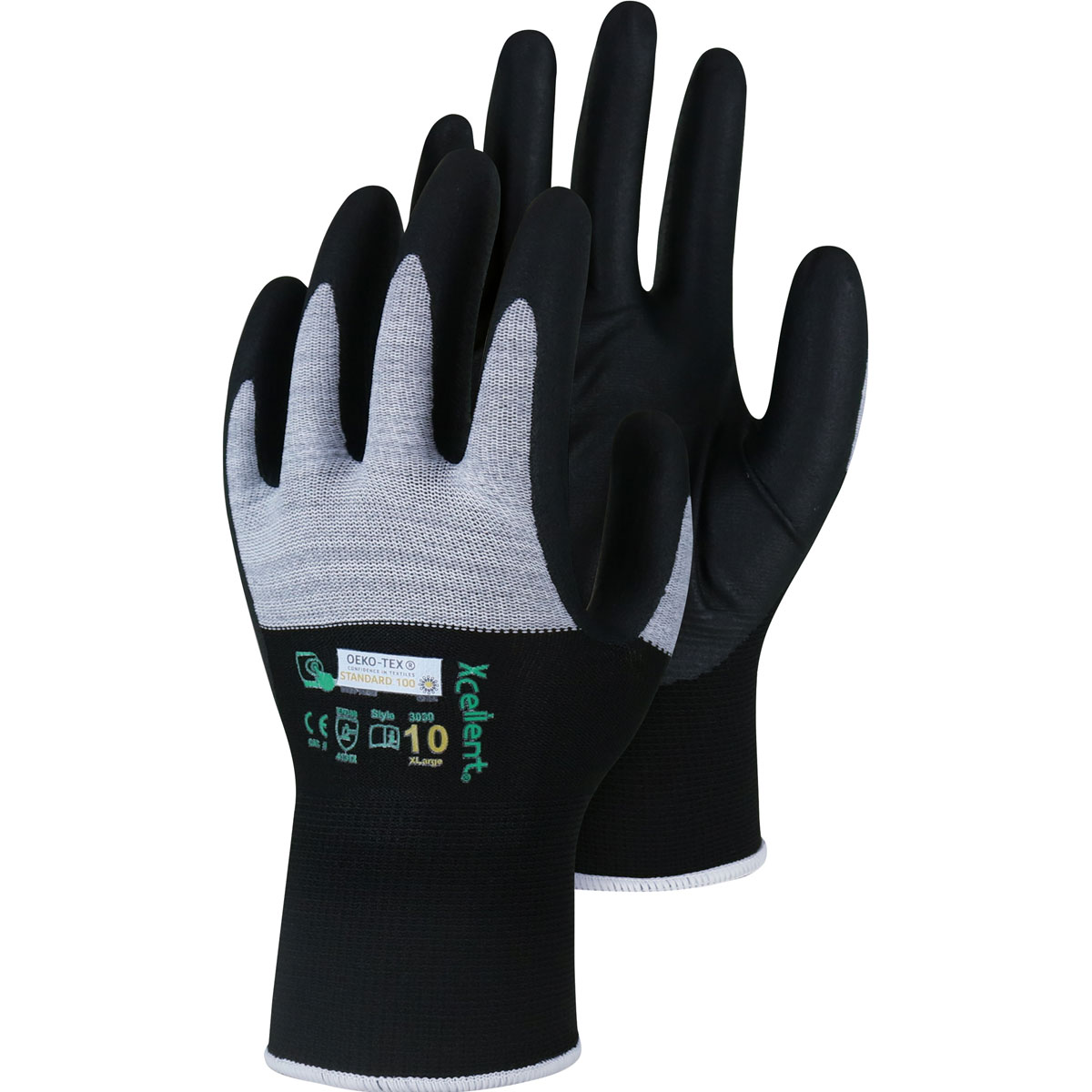 Triuso Handschuh XC-Line mit Nitril-Beschichtung | Gr.7 | 114228