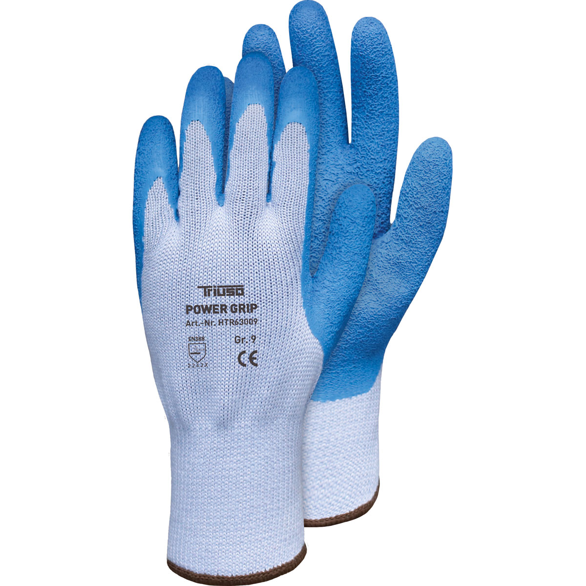 Triuso Handschuh Power Grip mit Latex-Beschichtung Größe 11 | Gr.11 | 114237