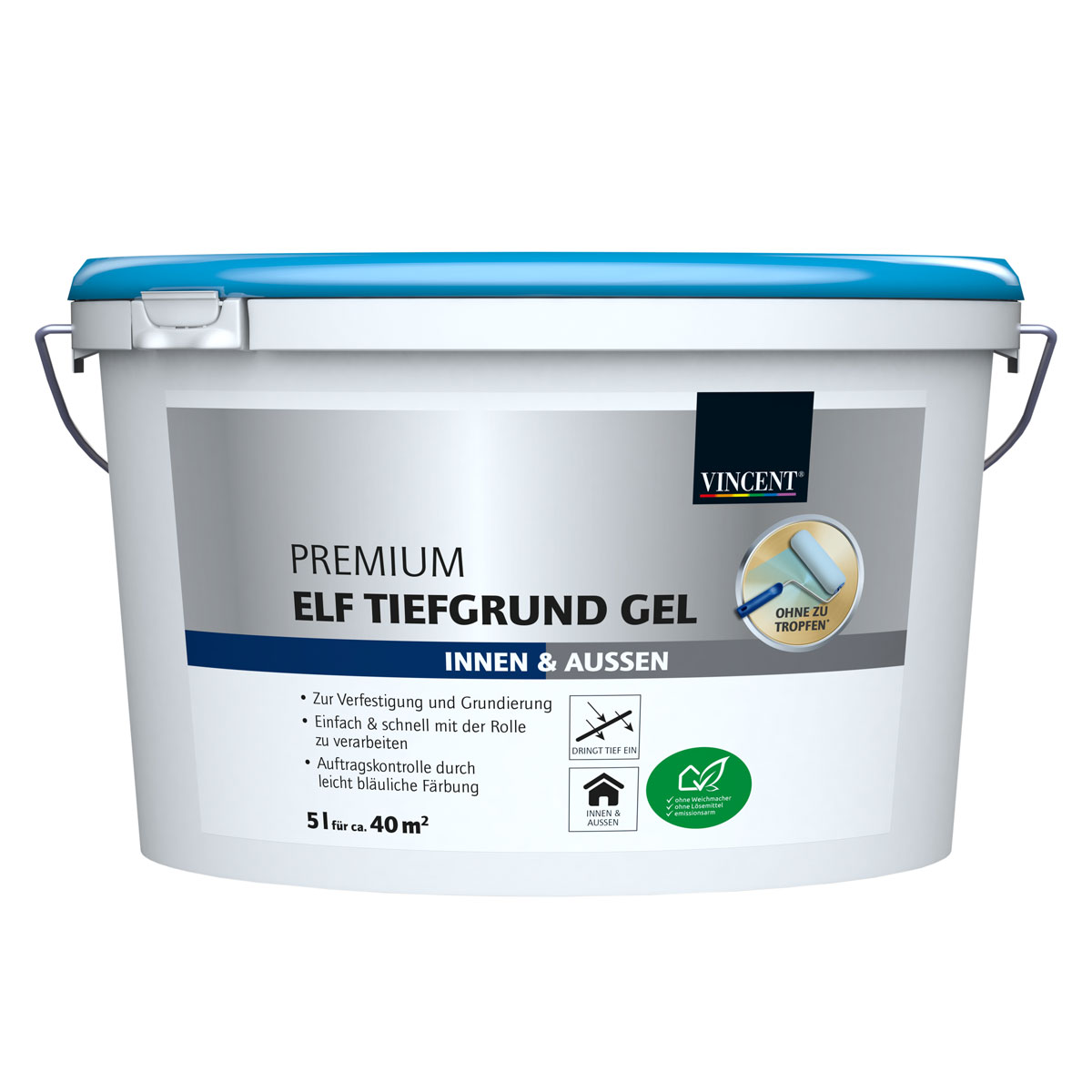 Vincent Tiefgrund Premium ELF Tiefgrund Gel 5 L | 116547