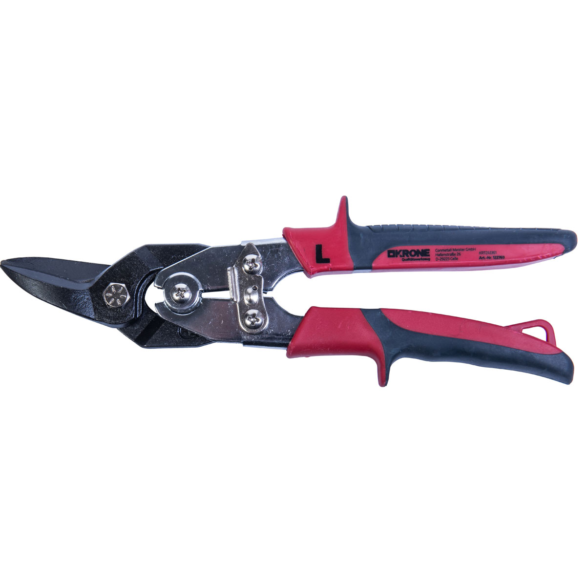 Krone  Figuren-Hebelblechschere 260 mm li. | 122769
