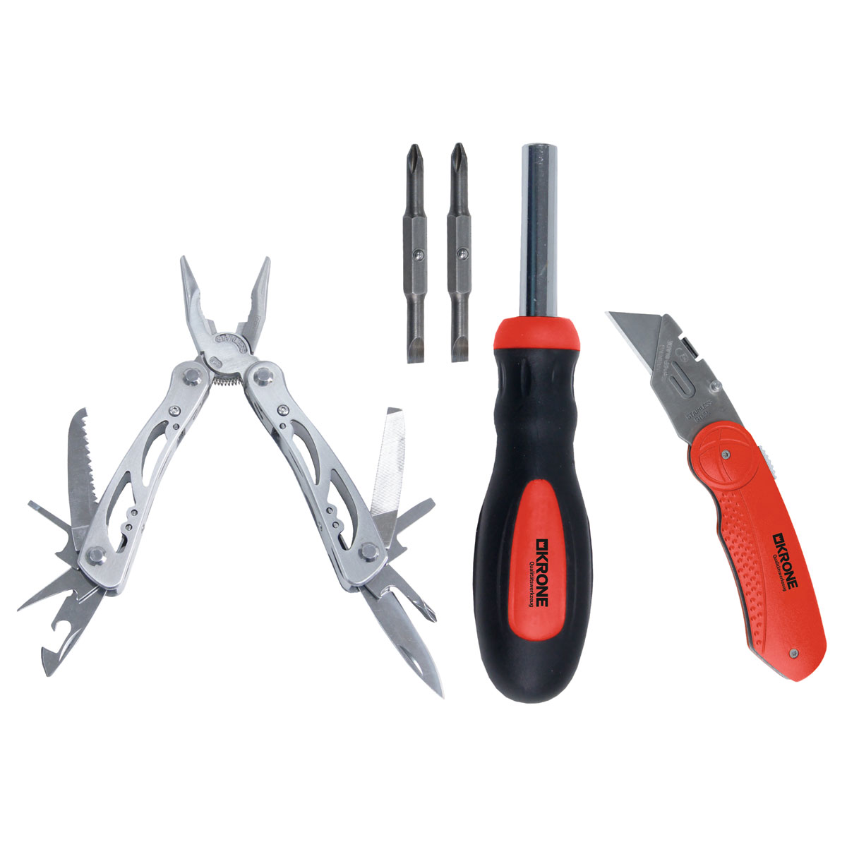 Basic  Multifunktionswerkzeug-Set 3-teilig | 122778