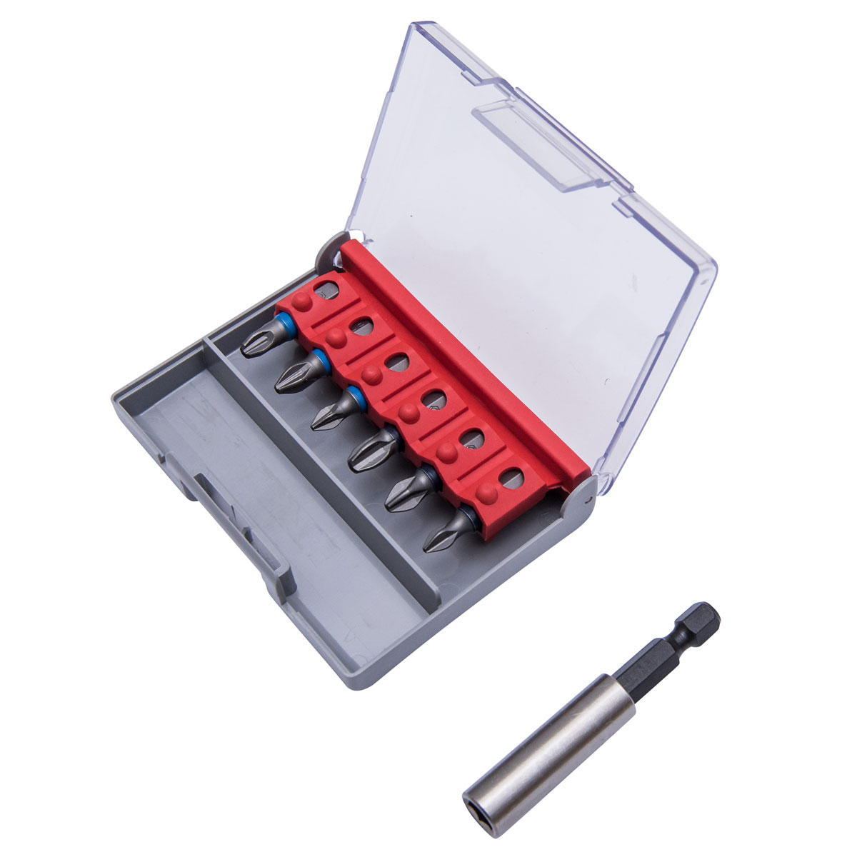 Krone  Bit-Satz PH/PZ Magnethalter 7 teilig  | 122884