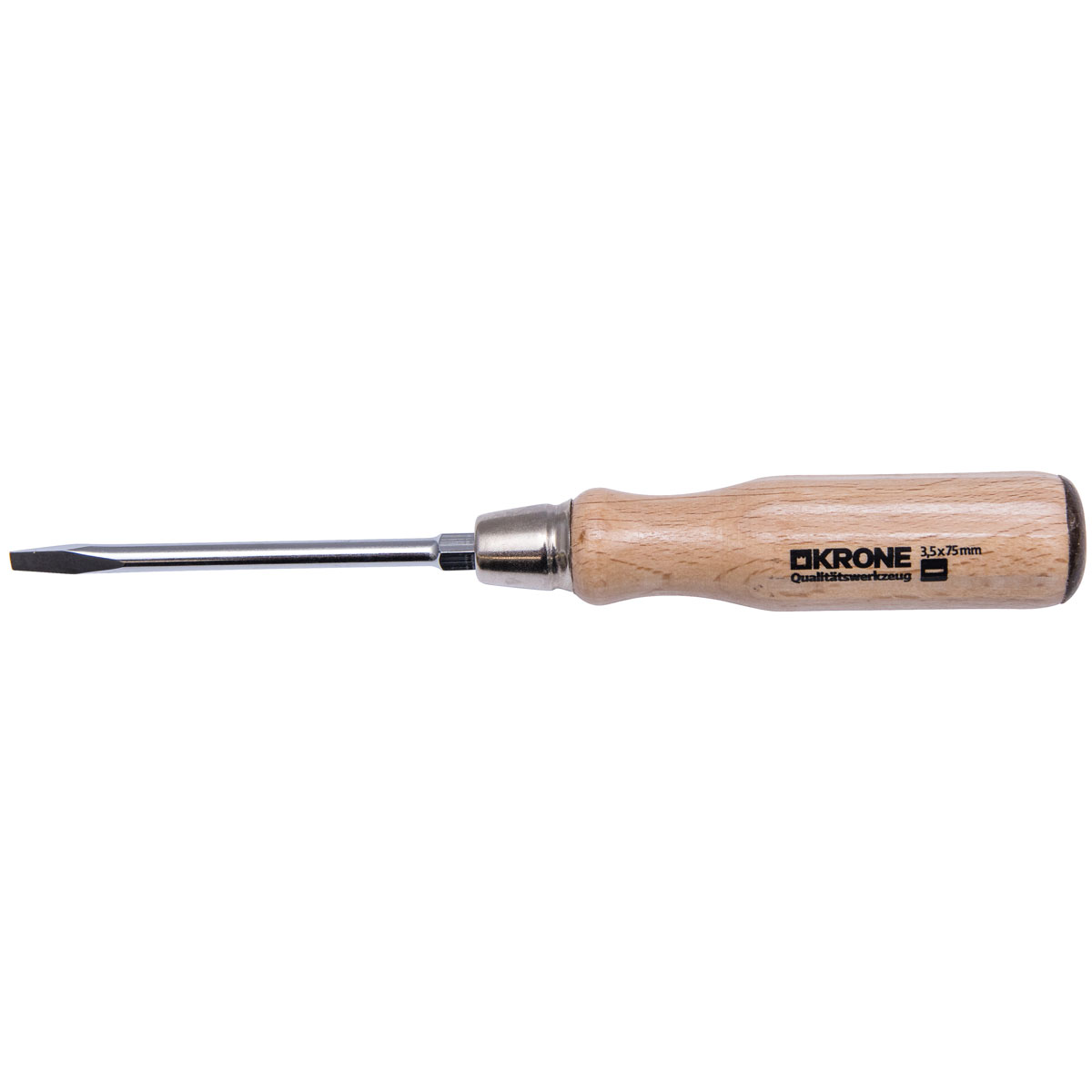 Krone Schraubendreher Holz 3,5 x 75 mm | 122933