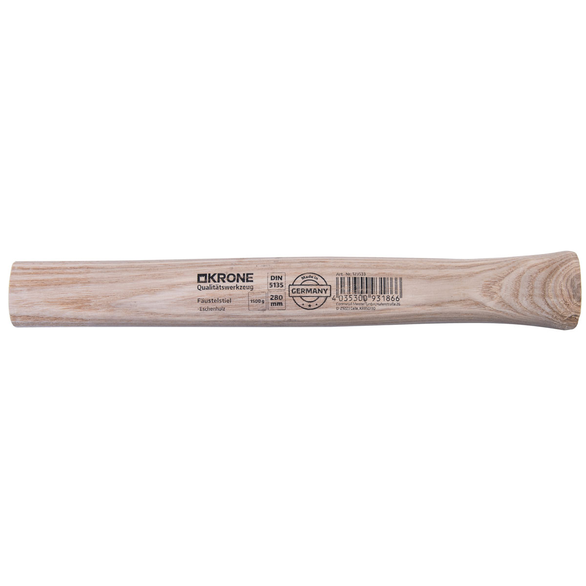 Krone  Fäustelstiel 280 mm 1500g Esche | 123533