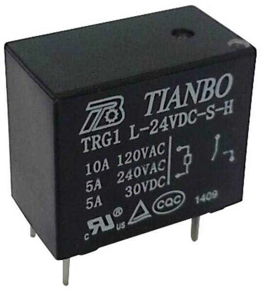Tianbo Electronics TRG1 L-S-H 24VDC Printrelais 24 V/DC 3 A 1 Schließer 1 St.