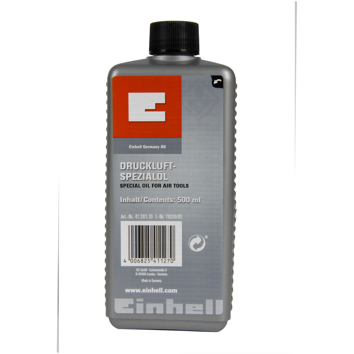Einhell  Spezialöl für Druckluft-Werkzeug 500ml | 137977