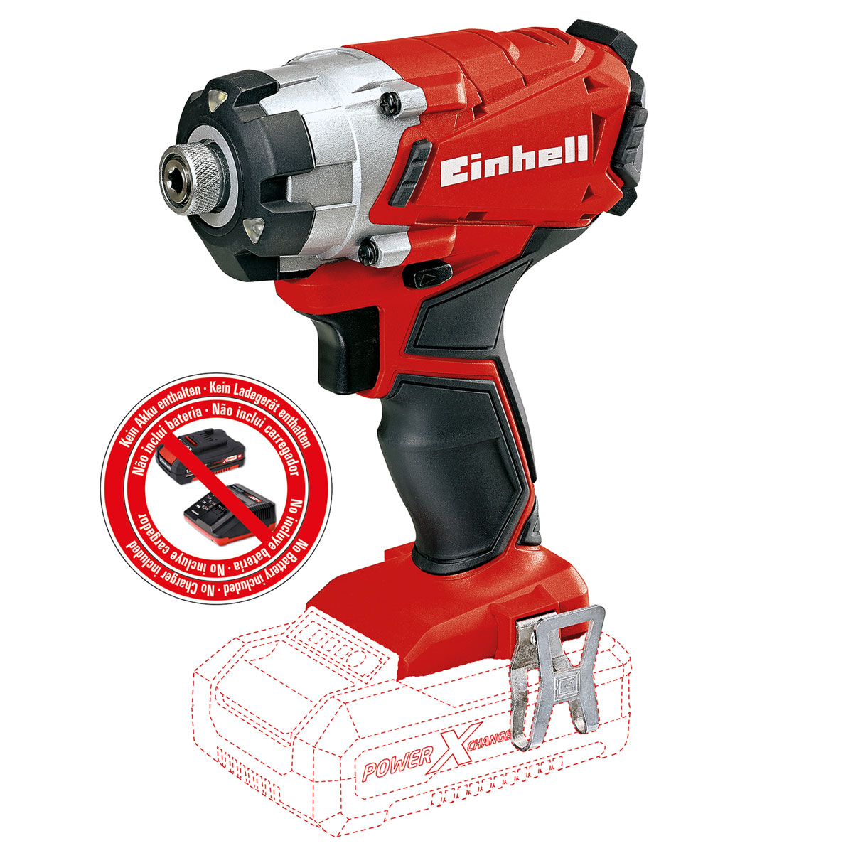 Einhell Akku-Schlagschrauber TE-CI 18/1 Li-Solo | 137984