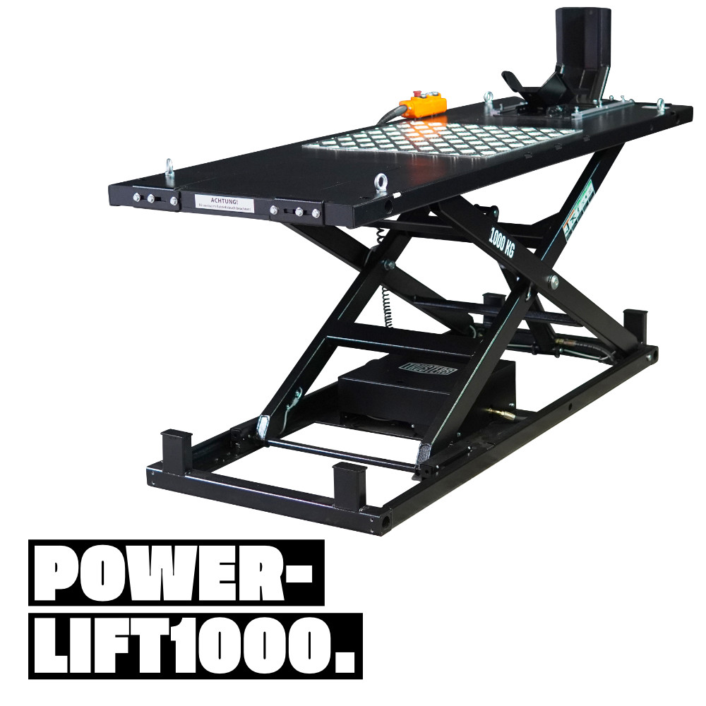 TRUSTERS / REMO POWERLIFT1000 » Motorrad » 1000 kg Tragkraft » Schwarz