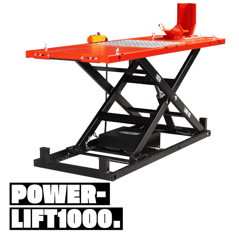 TRUSTERS / REMO POWERLIFT1000 » Motorrad » 1000 kg Tragkraft » Rot