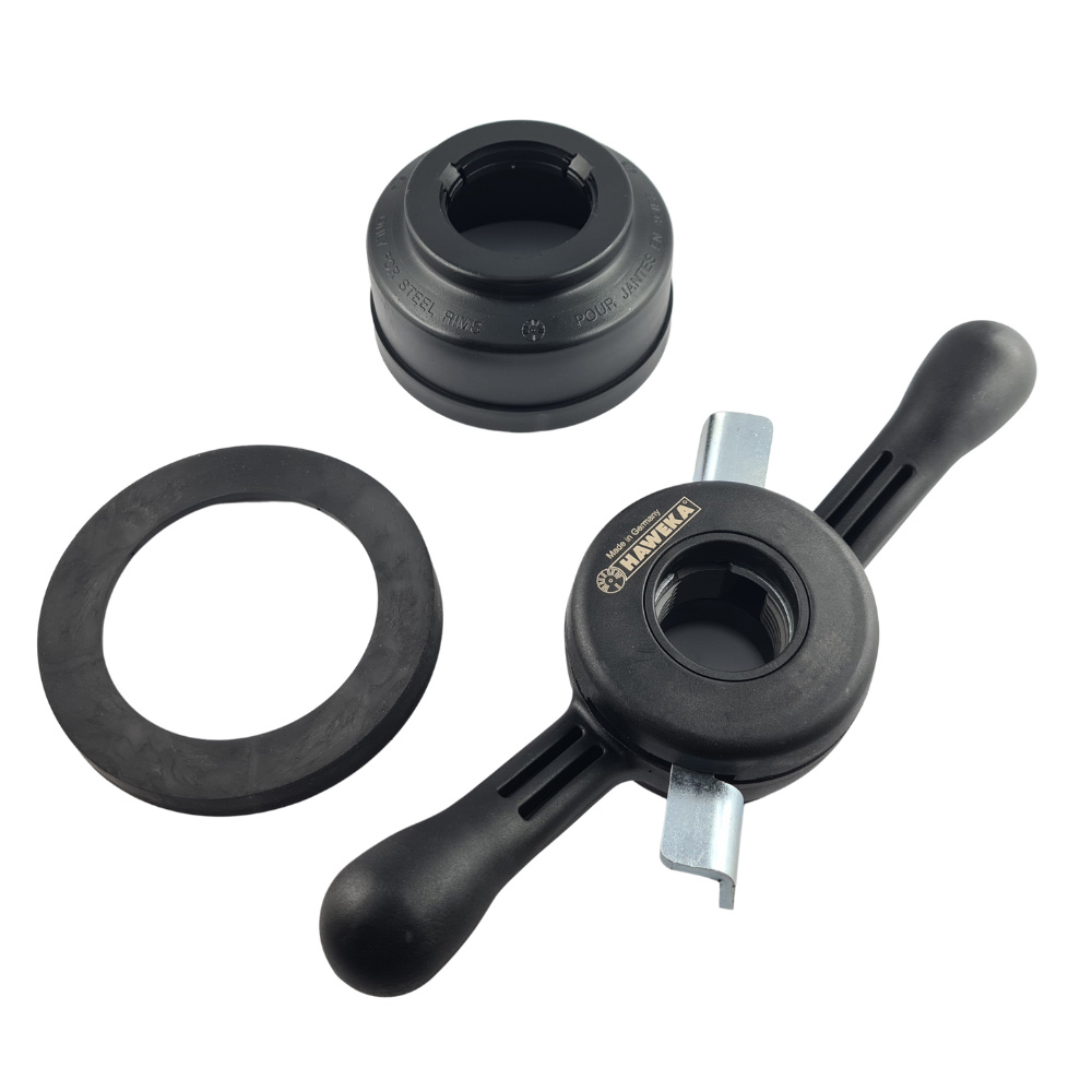 Haweka Schnellspannmutter Set Pro Grip TR 28,55 x 3