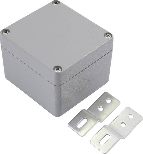 TRU COMPONENTS ES-FA34 TC-6649444 Universal-Gehäuse 115 x 90 x 60 Gussaluminium Hellgrau 1 St.