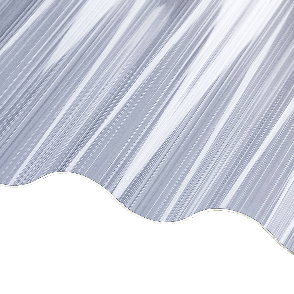 PVC-Profilplatte Sinus 76/18 200 x 90 cm | 199148