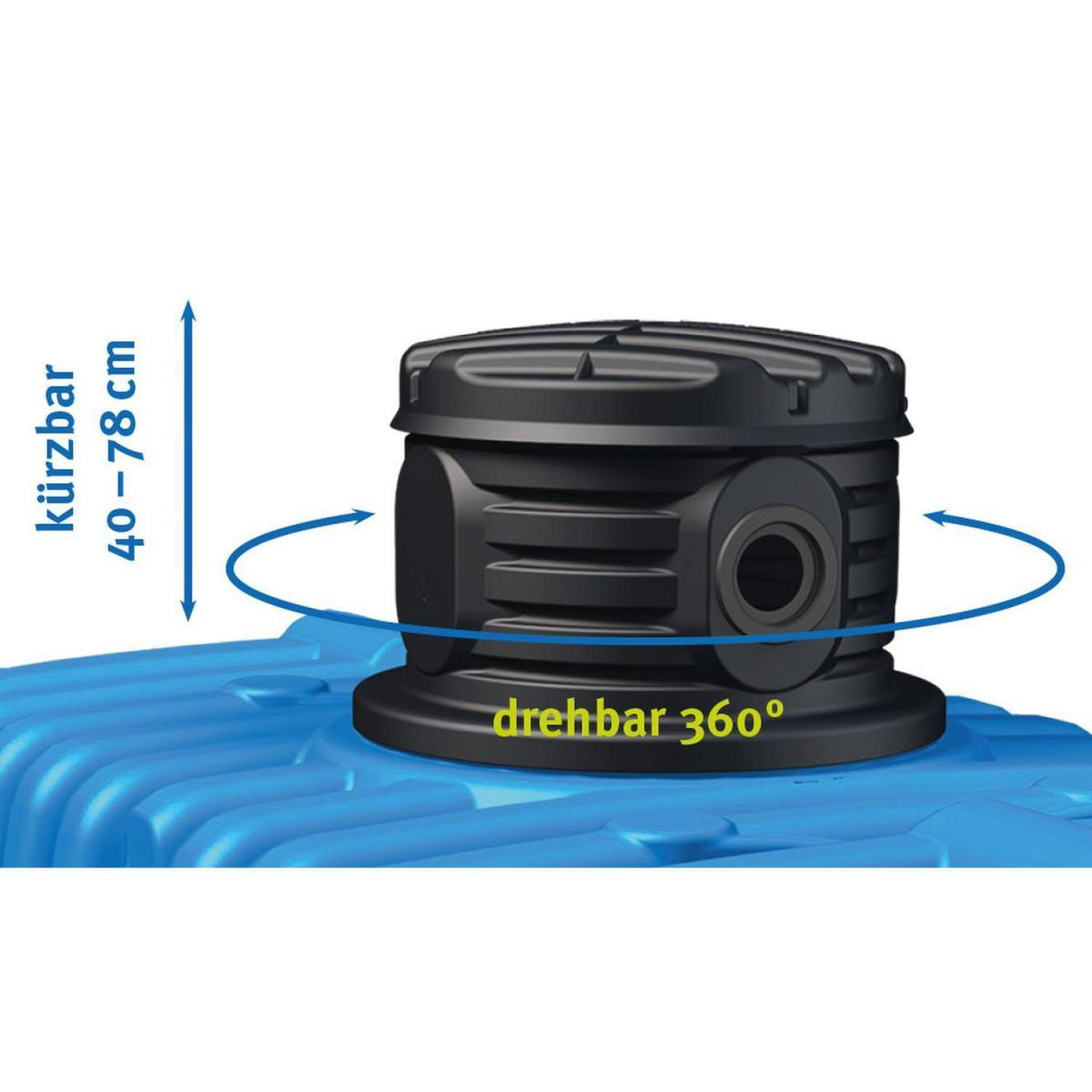 4rain Flachtank Flat L Haus-Premium Paket 5000 L | 5000 | 206260 – Bild 3