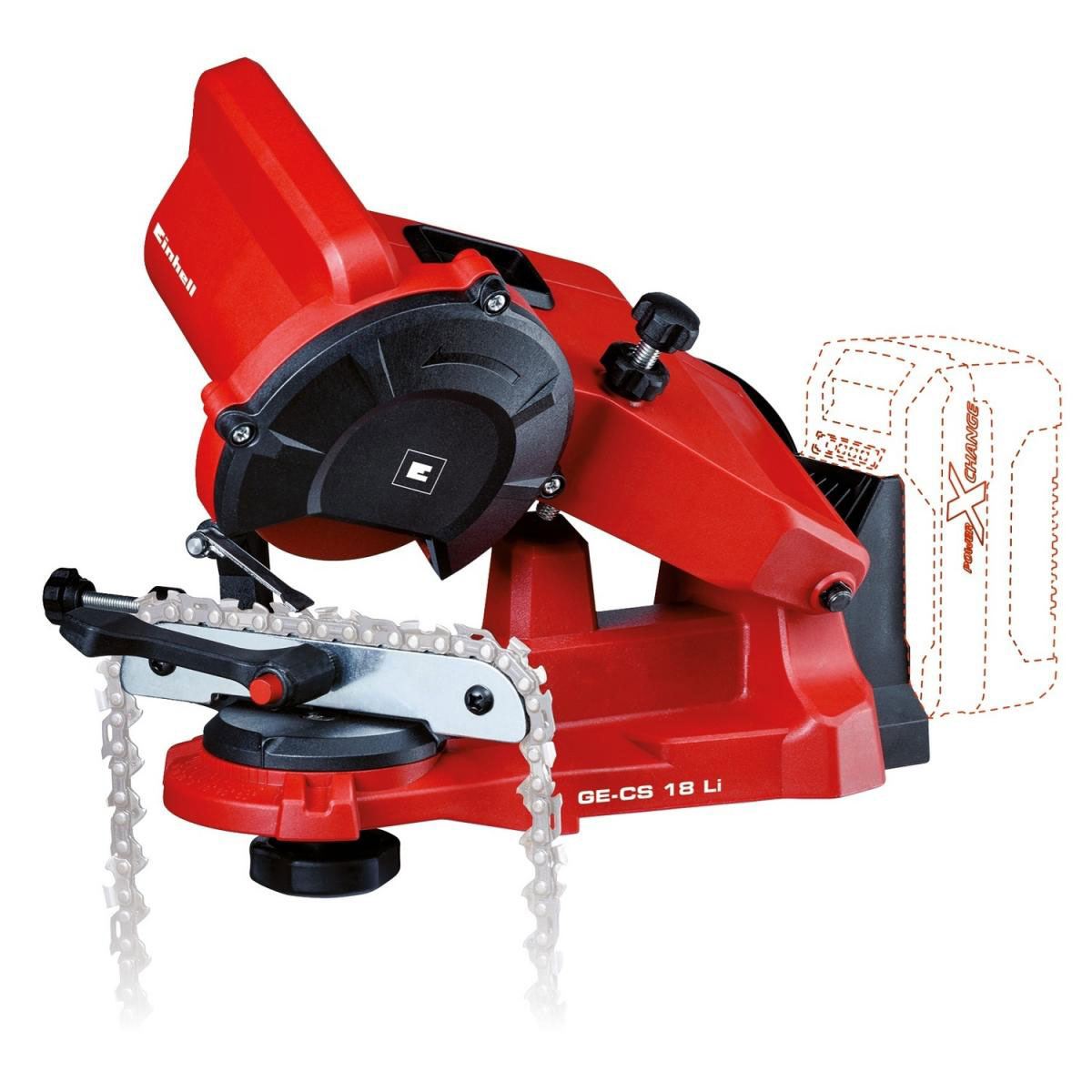 Einhell Akku-Sägekettenschärfgerät GE-CS 18 Li - Solo | 206293